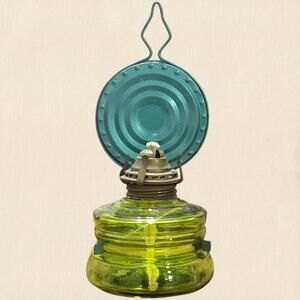 Vintage Handy Lamp,Nasco Hanging Oil Lamp,Japan, No Globe